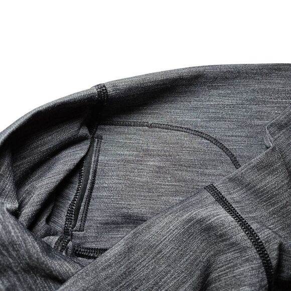 Lululemon Wunder Under HR Tight Brushed 31" - Heathered Black - Picture 7 of 10